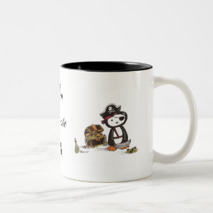 Pen Pirate Tweekleurige Koffiemok