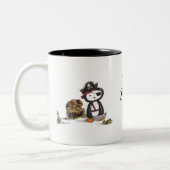 Pen Pirate Tweekleurige Koffiemok (Links)