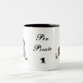 Pen Pirate Tweekleurige Koffiemok (Center)