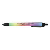 Pen - Regenboogkleuren om te personaliseren (Bodem)