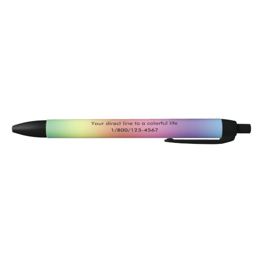 Pen - Regenboogkleuren om te personaliseren (Bodem)