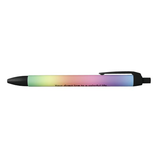 Pen - Regenboogkleuren om te personaliseren (Bovenkant)