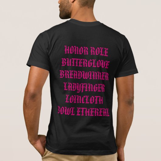 PEN ROLLINGS T-SHIRT (Achterkant)