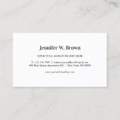 Pen Schrijver Blogger Green Yellow Ballpoint Visitekaartje (Achterkant)