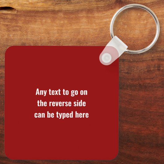 Pen testen - Rood team - Gehandicapte hacker logo Sleutelhanger (Achterkant)