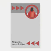 Pen Testers Logo - systeem- en toepassingskwetsbaa Post-it® Notes (Voorkant)