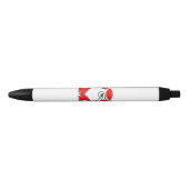 Pen, uil #1 zwarte inkt pen (Voorkant)