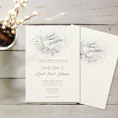 Pen Vlaams  liefdesvogel Uitnodiging tot bruiloft