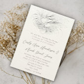 Pen Vlaams  liefdesvogel Uitnodiging tot bruiloft