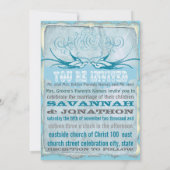 Pen Vlaams  liefdesvogel Uitnodiging tot bruiloft (Achterkant)