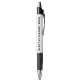 Pen voor World Domination Planning Novelty