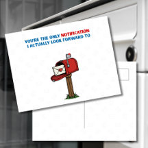 Pen Vriend Notificatie Stomme Postkaart