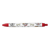Pen with english bulldog pattern (Voorkant)