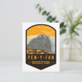 Pen-Y-Fan Brecon Beacons National Park Briefkaart (Staand voorkant)