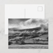 PEN Y FAN, BRECON BEACONS, WALES - ZWART EN WITTE BRIEFKAART (Voorkant / Achterkant)