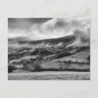 PEN Y FAN, BRECON BEACONS, WALES - ZWART EN WITTE