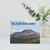 Pen Y Gent hill bij Yorkshire Dales Briefkaart (Staand voorkant)