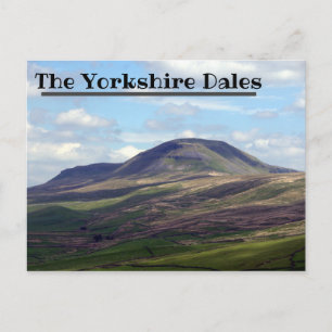 Pen Y Gent hill bij Yorkshire Dales Briefkaart