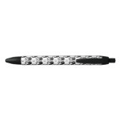 Pen/Ying Yang Skulls Zwarte Inkt Pen (Achterkant)
