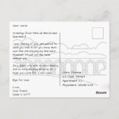 Peña de Bernal Near Querétaro Mexico Briefkaart (Achterkant)