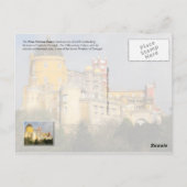Pena National Palace, Sintra, Portugal Briefkaart (Achterkant)