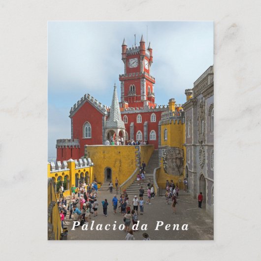 Pena Palace. Briefkaart (Voorkant)