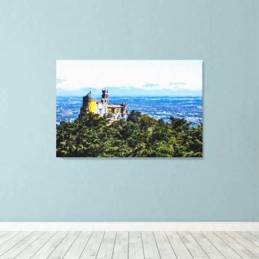 Pena Palace Canvas Afdruk (Insitu (Houten vloer))