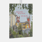 Pena Palace Glas Ornament (Voorkant Rechts)