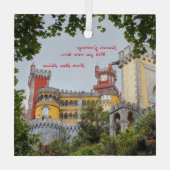 Pena Palace Glas Ornament (Achterkant)