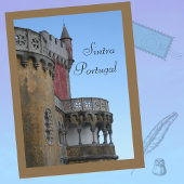 Pena Palace in Sintra Portugal Briefkaart
