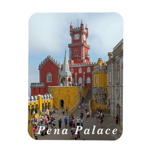 Pena Palace. Magneet (Verticaal)