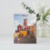 Pena Palace Sintra Portugal Briefkaart (Staand voorkant)