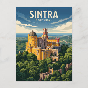 Pena-paleis, Sintra, Portugal Briefkaart