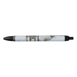 Penafgezonderde hond zwarte inkt pen