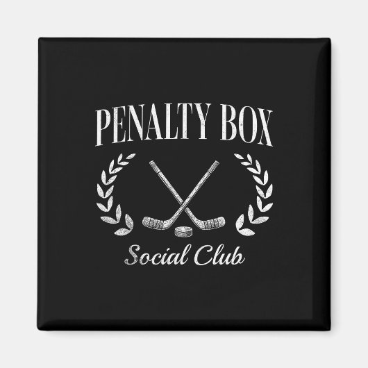 Penalty Box Social Club Magneet (Voorkant)