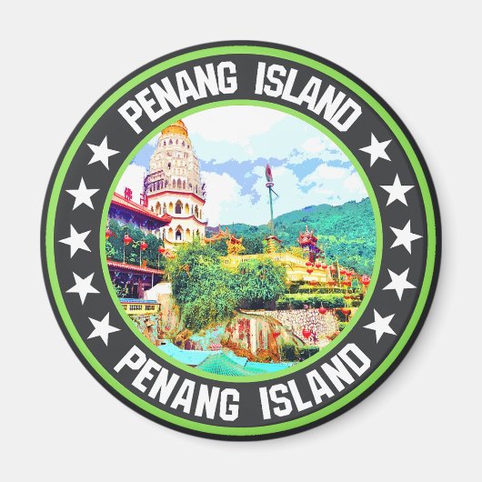 Penang Island Magneet (Voorkant)