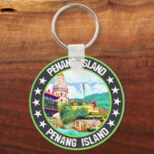 Penang Island Sleutelhanger (Achterkant)