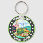 Penang Island Sleutelhanger (Achterkant)