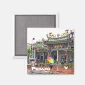 Penang - magneet van Velvet Escape (Voorkant / Achterkant)