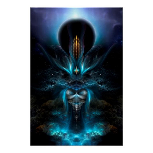 Penapia Fractal Art Perfect Poster (Voorkant)