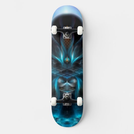 Penapia Fractal Art Skateboard Deck (Voorkant)