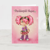 Penblwydd Hapus - de Welse Kaart van de Verjaardag (Voorkant)