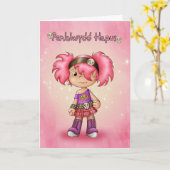 Penblwydd Hapus - de Welse Kaart van de Verjaardag (Gele Bloem)