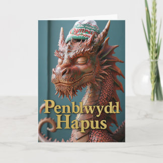 Penblwydd Hapus Happy Birthday Kaart
