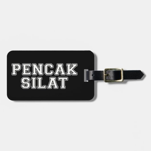 Pencak Silat Bagagelabel (Voorkant horizontaal)