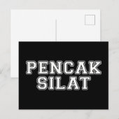Pencak Silat Briefkaart (Voorkant / Achterkant)