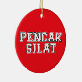 Pencak Silat Keramisch Ornament (Rechts)
