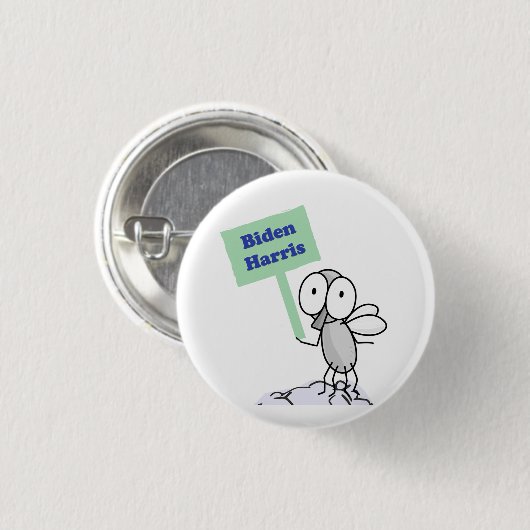 Pence Fly for Biden Harris Ronde Button 3,2 Cm (Voorkant /achterkant)
