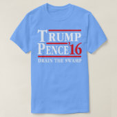 Pence Laat het moeras leeglopen T-shirt (Design voorkant)