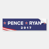 Pence / Ryan 2017 Bumpersticker (Voorkant)
